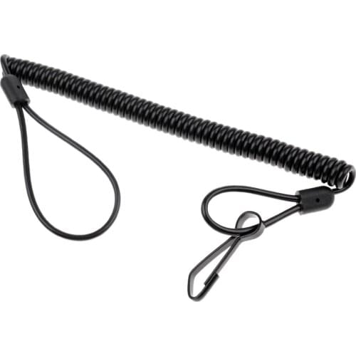 Multi-function Fishing Lanyard Coiled Tether Retractable Lanyard Fishing Tools