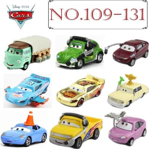 No.109-135 Disney Pixar Cars 3 2 METAL Diecast cars Disney McQueen 1:55 Diecast Rare collection kid toys for Children Boys Gift