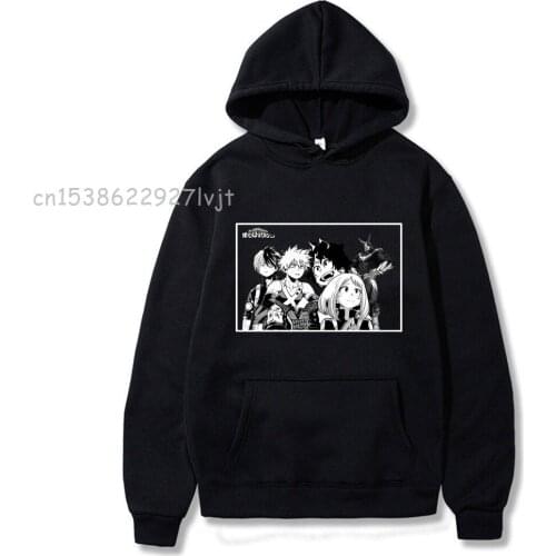 New My Hero Academia Cosplay Todoroki Anime Pullover Himiko Toga Aesthetic Hoodie Boku No Hero Academia Izuku Midoriya Hoodies