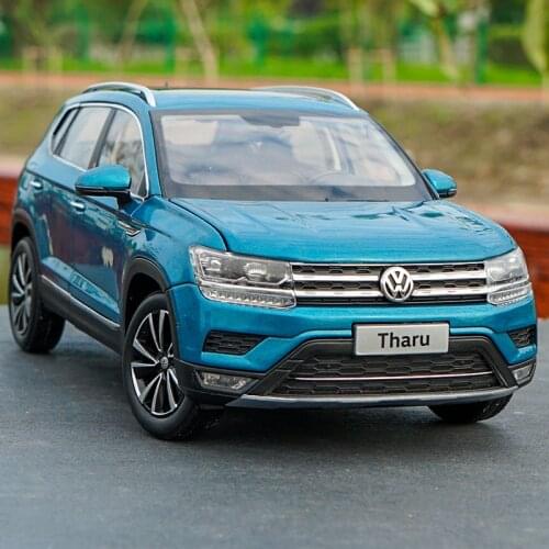Original Factory Diecast 1:18 Vw Volkswagen Tharu 2019 Version Suv Car Model for Gift, Collection