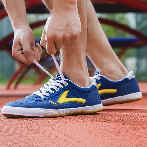 Professional Unisex Table Tennis Shoes Men Table Tennis Sports Shoes for Exercise Women Anti-Slide Breathing Ping-Pong Traps