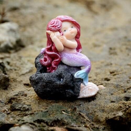 Mermaid silica gel die candle mould mermaid rock shell Silicone molds soap mold Aroma stone moulds handmade soap molds