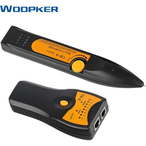 RJ11 RJ45 Ethernet Network Cable Tester UTP Cat5 Cat6 Telephone LAN Cable Wire Tracker Tracer