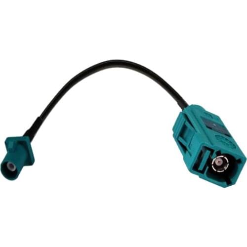 10pcs Fakra Z Male to Fakra Z Female GPS Antenna Extension RG174 Cable 50ohm 10/15/20/30/50CM 1/2/3M