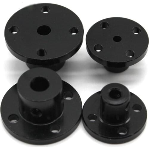 Aluminum alloy flange coupling 3mm 4mm 5mm 6mm shaft fixed flange flange DIY handmade accessories high hardness bracket 3D Print