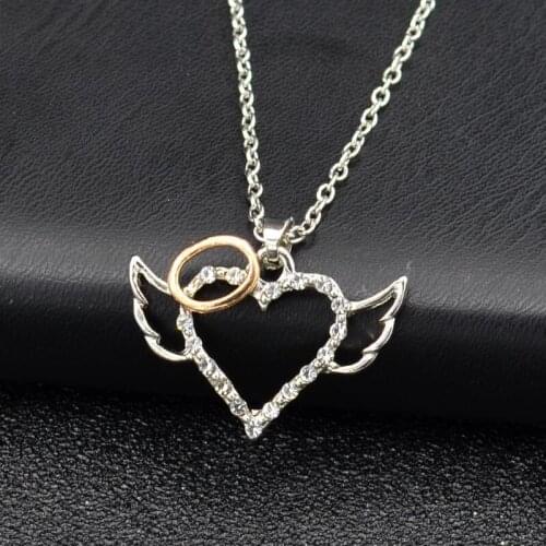 High-end Micro Paved Cubic Zircon Heart Necklace Rose Gold Color Clavicle Chain Women Gift Jewelry
