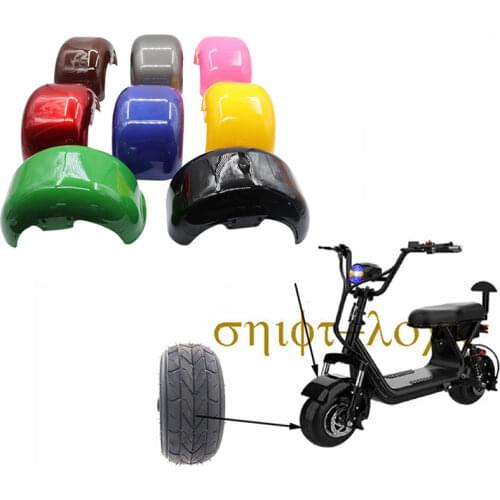 10x6.00-6 Tire Front and Rear Mudguard Plastic Fender for Little Citycoco Modification Parts
