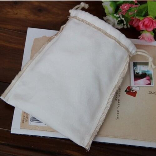 130pcs CBRL cotton canvas 20*30cm drawstring bags jewelry bags wholesale custom gift bags for jewelry gift bangle watch hair