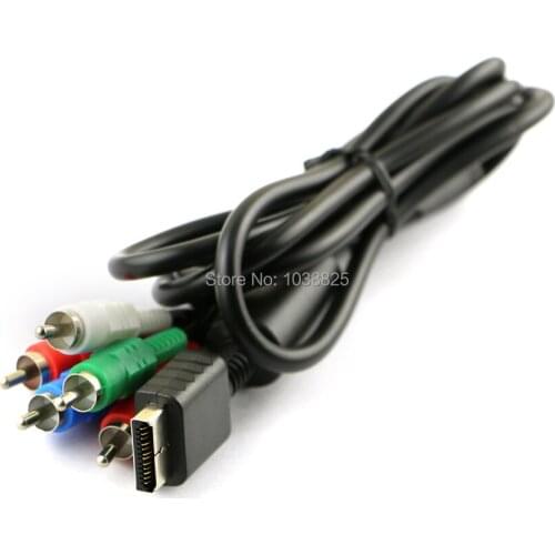 20pcs/lot 1.8m 6FT HDTV AV Audio Video Component Cable for PS2 PS3 Game cable Cord Audio Video Component Cables for PS2 PS3