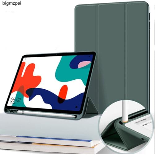 With Pencil Holder 2020 Funda For huawei Matepad 10.4 Case BAH3-AL00/W09 Leather Smart Cover Honor V6 case 10.4 KRJ-W09 S/ Wake
