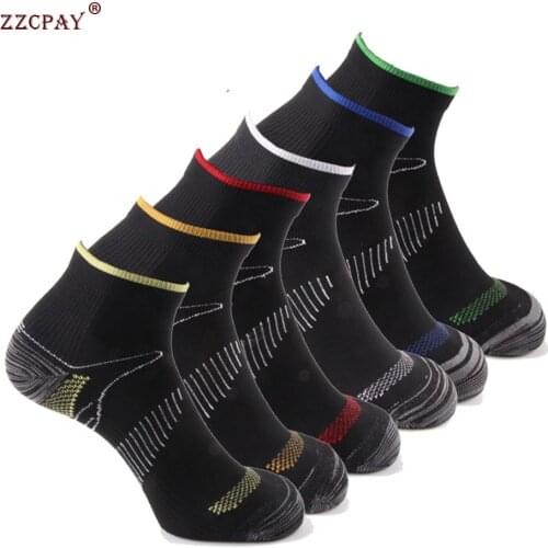 3 Pair Unisex Ankle Sports Socks Running Seamless Toe Football Socks Low-top Basketball Compression Sports Socks Invisible Socks