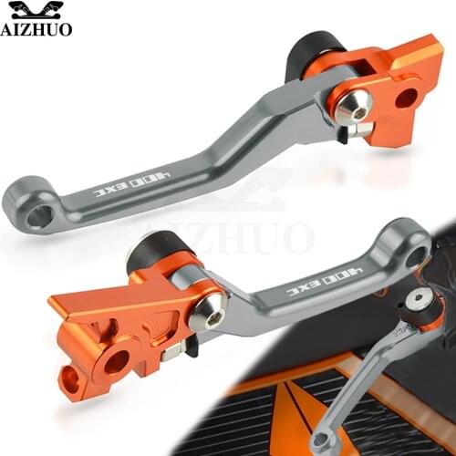 400-EXC Motocross Pivot Brake Clutch Lever DirtBike CNC Aluminum FOR 400EXC 400 EXC 2009-2011 2010 Motorcycle Dirt Pit Bike