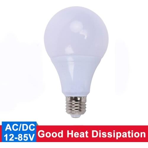 AC/DC E27 LED Bulb 12v Led Lamp 24v Led Light 36v Led Lampada Ampoule Bombilla 50v for Camping and ship Outdoor Lighting