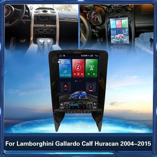12.1 inch Car Radio Multimedia Video Player For Lamborghini Gallardo Huracan Calf 2004-2015 Car GPS Navigation Stereo Head Unit