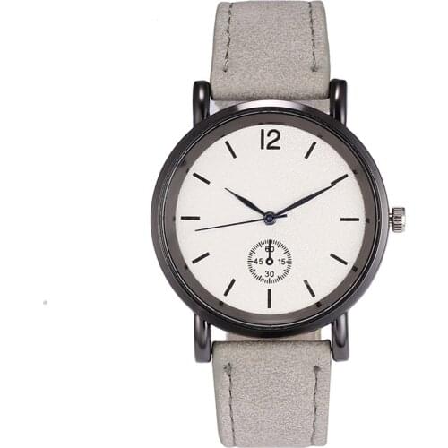 Relogio Watch For Women Luxury Stylish Minimalist Dial Matte Leather Band Watches Retro Analog Quartz Wristwatch часы женские F3