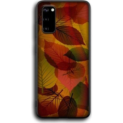 Tree leaf color pattern art Phone Case for Samsung S6 S7 edge S8 S9 S20 S21 S30plus ultra S21/S30 S10-5G lite 2020 S10E