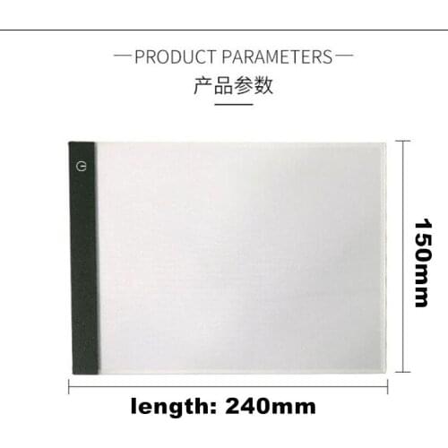 3 Level Dimmable Led Drawing Copy Pad Board For Baby Toys A5 Size Painting Educational Tool Children Creativity