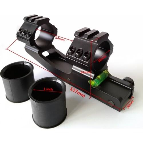 FIRECLUB One Piece Scope Mount Anti Cant Device Bubble Level for 1''/30mm Diameter Riflescopes