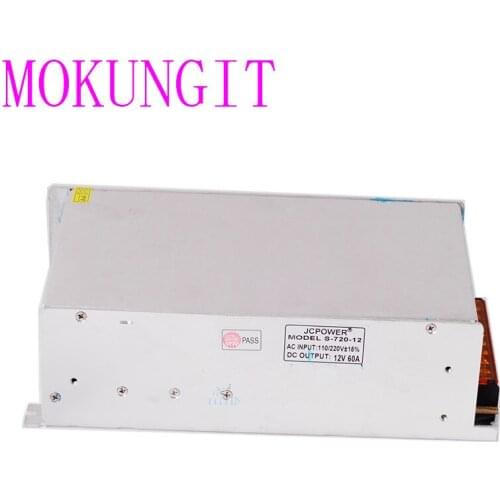 720W 12V 60A Triple Output Switching Power Supply for LED Strips Light Bulb Display,AC100-240V input Voltage Transformer DC12V