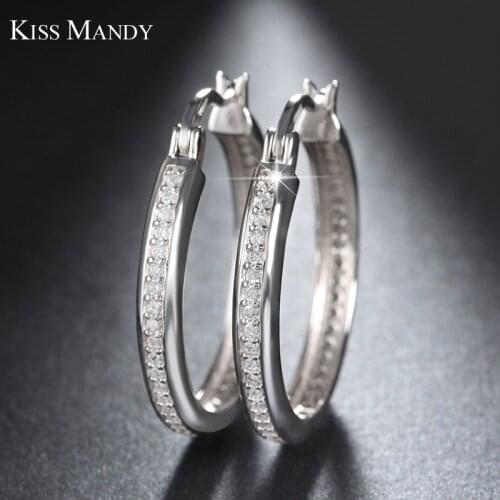 Women's Gold Earrings Kiss Mandy China