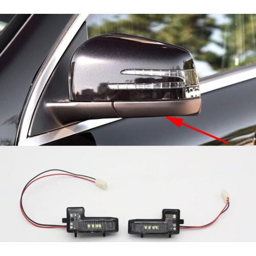 1 pcs Auto Left Right Side Mirror Lamp Turn Signal Light for Mercedes-Benz GL W164 2009-2016 M G R Class W166 2010-2015 GLE GLS