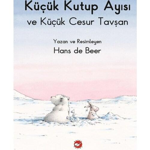 Small Polar bear and Small Brave Rabbit (Flat Written) White Whale Feeds