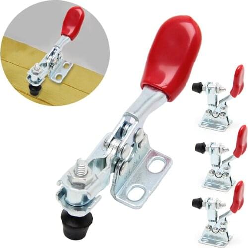 Metal Horizontal Quick Release Hand Tool Toggle Clamp for Fixing Workpiece