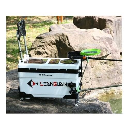 36L new fishing box full set of ultra-light portable 2021 fishing box platform fishing box thickened multifunctional fishing gea