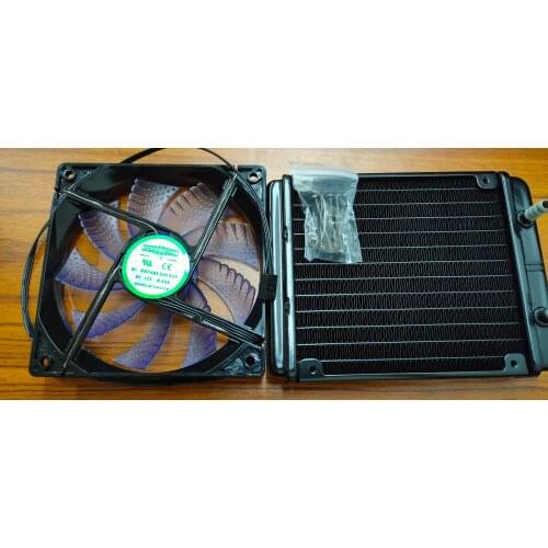 NEW ALUMINUM REMOTE TRANSMISSION OIL COOLER KIT / AUTO-MANUAL RADIATOR CONVERTER Printer Water Cooling