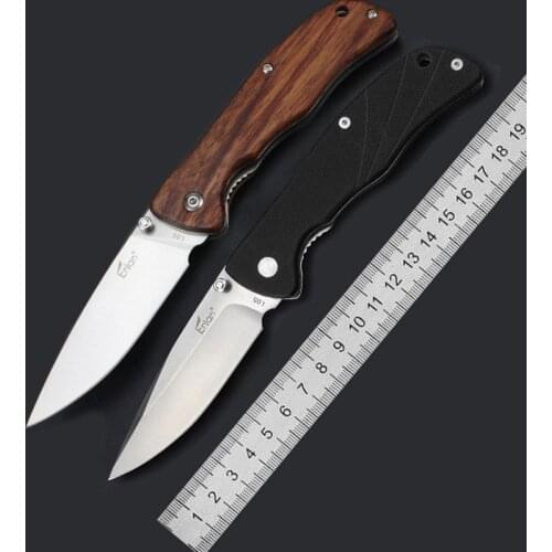 Enlan L05 8CR13Mov Blade G10 or Wood Handle Outdoor Collection Camping Hunting Survival EDC bushcraft Diving Knives multitools