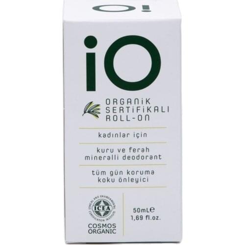 Organic Certified Roll-on For Women formula enriched with perspiration result of wetness and bad against odors