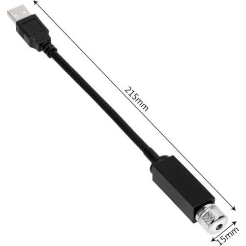 Drop shipping LED Car Roof Star Light Projector Atmosphere Ga orative Lamp Adjustable Multiple Lighting Effects