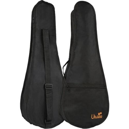 Ukulele Bag Portable Soft Case Gig Waterproof Ukelele Backpack for 23 Inch Adjustable Shoulder Guitar Strap new