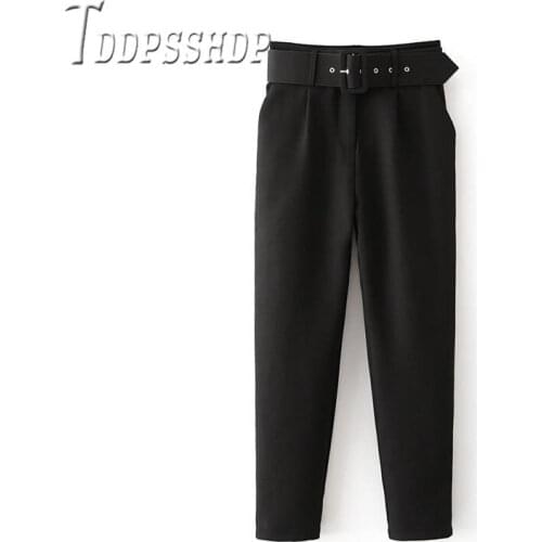 Женские узкие брюки TDDPSSHDP China At AliExpress