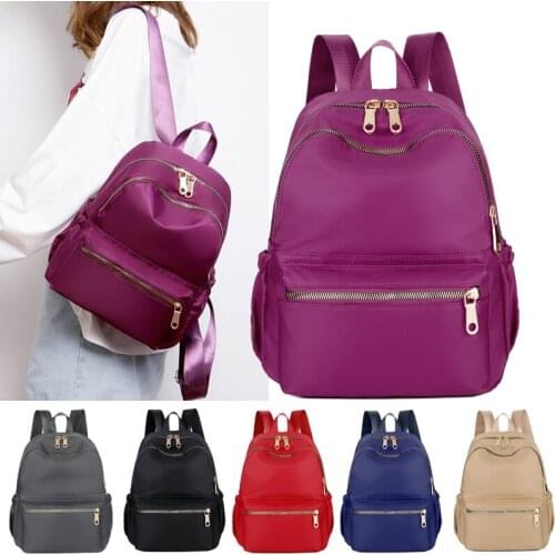 Waterproof Oxford Backpack Womens School Backpack Girl Female Laptop Backpack Travel Bag 2020