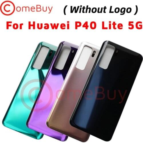 NEW For Huawei P40 Lite 5G Back Battery Glass Cover Rear Housing Door Case For Huawei P40 Lite 5G Global CDY-NX9A CDY-N29A