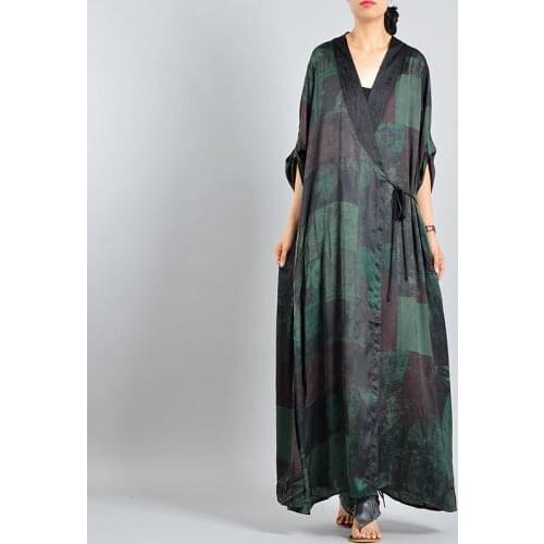 Women Summer Printed Fashion Long Coat Outwear Sunscreen Trench Coat Female Print String Plus Size Overcoat 2020