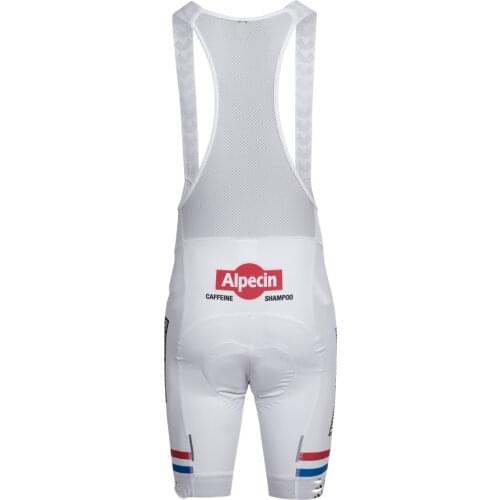2021 ALPECIN FENIX TEAM NL CHAMPION 3 COLORS ONLY CYCLING WEAR ROPA GEL PAD CICLISMO BIB SHORTS WITH POWER BAND SIZE XS-4XL