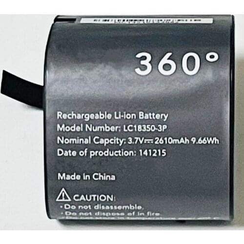 3.7V 2610mAh LC18350-3P For Panoramic VSN Mobil V.360 V360 HD Battery