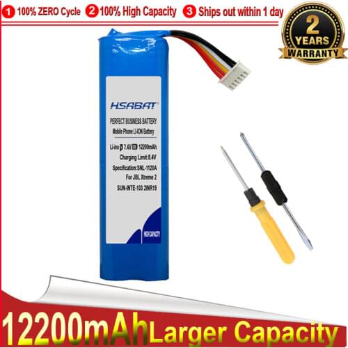 HSABAT 0 Cycle 11500mAh Battery for JBL Xtreme 2 2nd Player xtreme3 xtreme 3 xtreme2 Replacement Accumulator