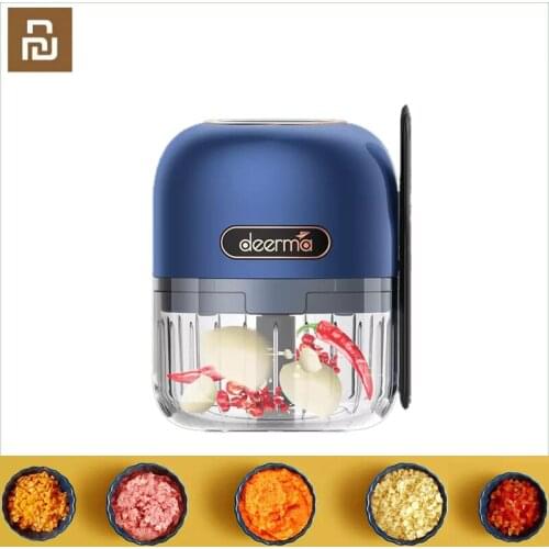 Youpin Food Blender JS200 Portable Electric Wireless Kitchen Garlic Masher Meat Grinder Rechargeable Food Processor Smart Home
