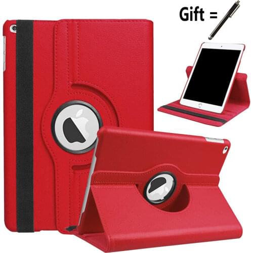 For iPad 6th Generation 2018 Case A1893/A1954 Case 360 Degree Rotating Stand Tablet Cover for iPad 5 5th Gen 2017 9.7 inch Coque