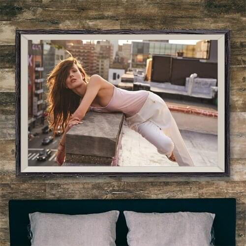 E339 Alicja Tubilewicz Sexy Model Movie Star Wall Silk Cloth Poster Art Home Decoration Gift
