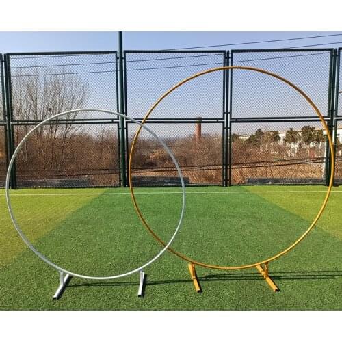 Circle Wedding Arch Background Wrought Iron Shelf Decorative Props DIY Round Party Shelf Flower and balloon Frame