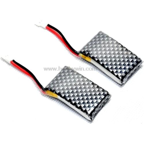 3.7V/1S 750mAh 20C LiPO Battery walkera plug x2pcs for RC model aircraft Lipolymer power