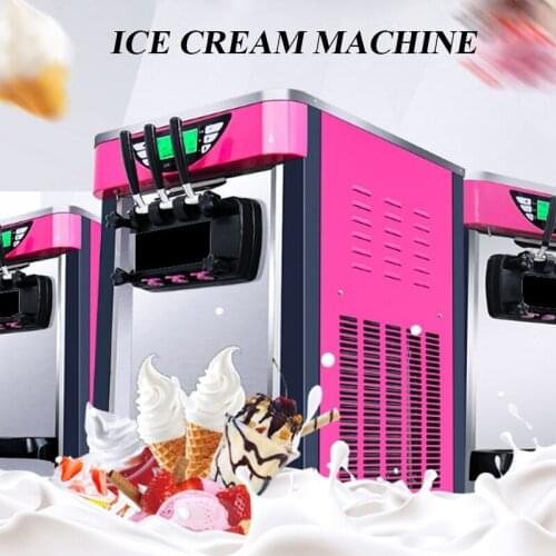 Fast Refrigeration Top Soft Ice Cream Making Machine 110V 220V