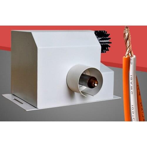 Middle Hole Sleeve Twisting Machine 220V Shielded Wire Enameled Wire Sleeve Brush Line Twist Thread Cable Twisting Equipment