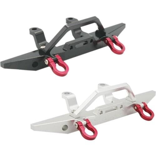 Metal Front Bumper for MN D90 D91 D96 MN90 MS 1/12 RC Car Upgrade Parts Accessories