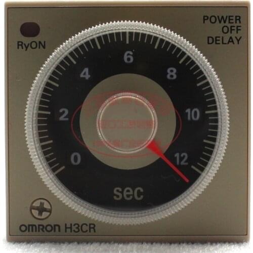 Original authentic OMRON OMRON power-off delay relay H3CR-H8L for H3BH-N8 power-off delay type AC220V 0-12 seconds