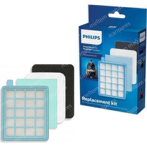 Philips FC 8631 PowerPro Active Vacuum Cleaner Hepa Filter Set